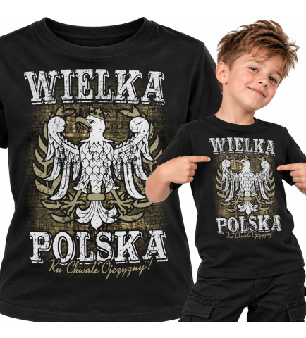 koszulka dziecięca Patriotyczni  WIELKA POLSKA